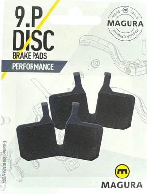 Produktbild von Magura MT 9.P Performance Grau Fahrrad MTB EBike Hydraulische Scheibenbremsen Disc Ersatz Bremsbeläge