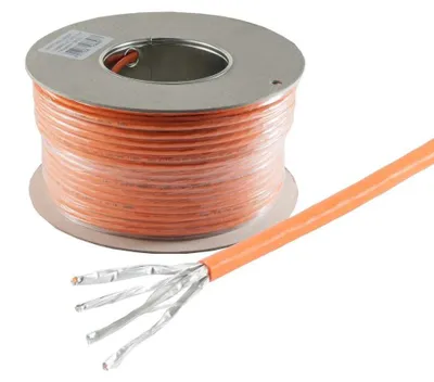 Imagen del producto de shiverpeaks BS08-84031007 shiverpeaks Cable de instalación BASIC-S, Categoría 7, S/FTP, 100 metros