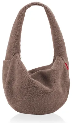 Produktbild von reisenthel moonbag teddy Halbmondförmige Schultertasche chocolate GO6066