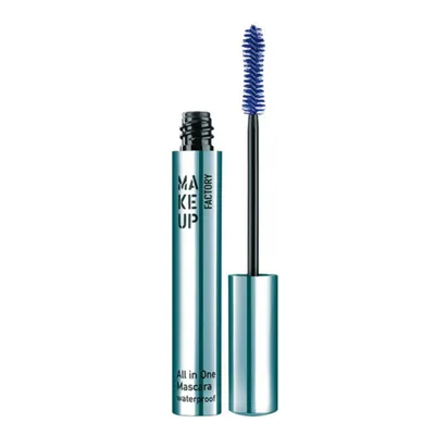 Produktbild von Make-up-Fabrik All-in-One-Mascara wasserfest blau Bikini