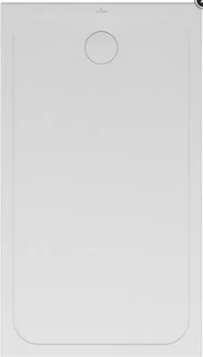 Imagen del producto de VB Lifetime Plus: Plato de ducha cerámico, 1400 x 900 x 35 mm, blanco