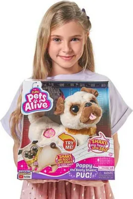 Zdjęcie produktu dla Pets Alive Booty Shaking Pups - Mopsy