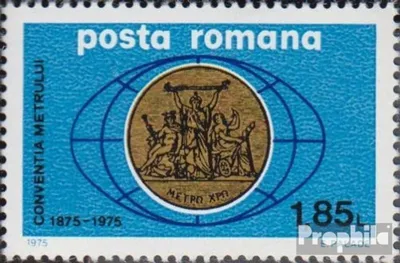 Produktbild von Briefmarken Rumänien 1975 Mi 3263 (kompl.Ausg.) postfrisch Meterkonvention