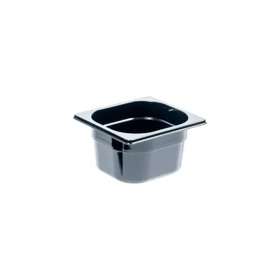 Obrázok produktu pre Gastronádoby série Premium, čierne, polykarbonát, GN 1/6 (100 mm)