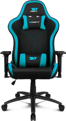Produktbild von DRIFT DR110BL, Gaming-Sessel, 150 kg, Gepolsterter Sitz, Gepolsterte Rückenlehne, Schwarz, Metall