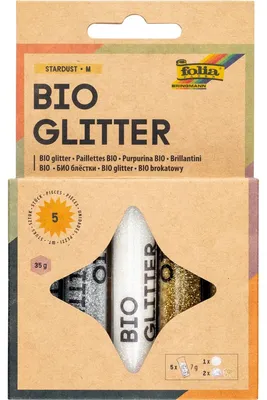 Obrázok produktu pre folia 57811 foliaGlitter Stardust M Glitzer farbsortiert