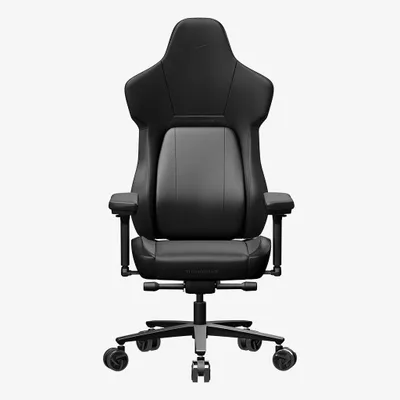 Produktbild von ThunderX3 CORE Modern, Universal-Gamingstuhl, 150 kg, Gepolsterter Sitz, Gepolsterte Rückenlehne, Schwarz, Aluminium