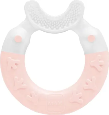 Produktbild von MAM Beißring Bite & Brush - Rosa