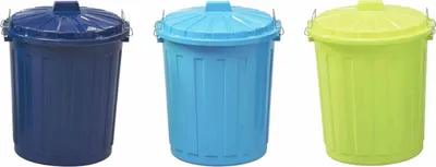 Produktbild von alpfa 850152 Hugo Tonne - Mülleimer 50 Liter - farbig