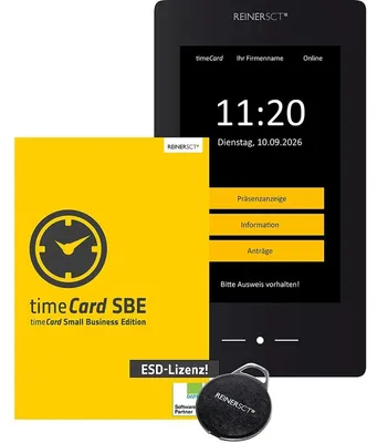 Produktbild von ReinerSCT timeCard Small Business Edition - Lizenz - Win