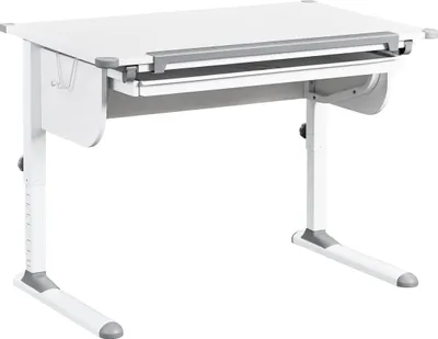 Produktbild von Inter Link Schreibtisch STUDARE Weiß/Grau MDF
