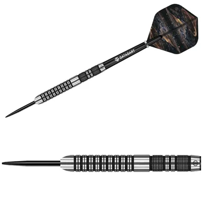 Produktbild von Datadart | Lumos | Steeldarts | 90% Tungsten | 24g | Schwarz Silber