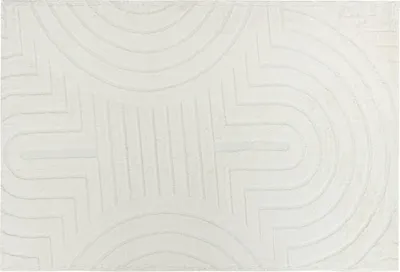 Produktbild von Kunstpelzteppich arka elfenbein 90x60cm - Atmosphera créateur d'intérieur