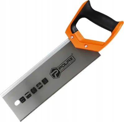 Produktbild von Rückensäge 300 mm, 11 Zähne pro Zoll, zweikomponentiger Griff, Polax