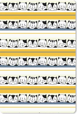 Produktbild von MuchoWow® Mauspad Mousepad Katze - Muster - Haustiere 18x27 cm - Mousepads - Maus Mat - Pad - Mausunterlage