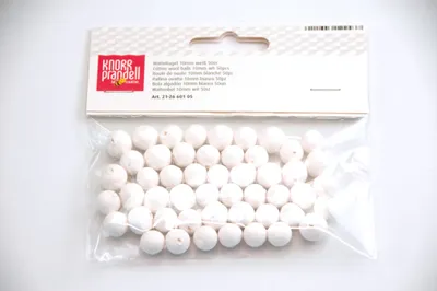 Produktbild von KNORR PRANDELL 212660105 Wattekugel Ø 10 mm weiss