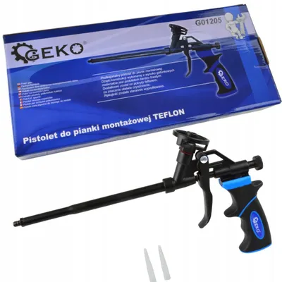 Image de Pistolet professionnel à téflon pour mousse d'assemblage Geko