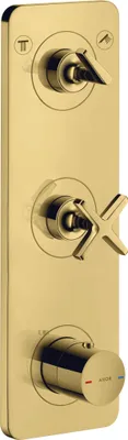 Image de hansgrohe AXOR Citterio E module thermostat encastré 38 x 12 pour 2 consommateurs, 36703990