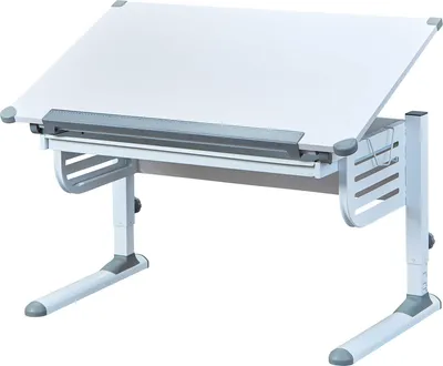Produktbild von Inter Link Schülerschreibtisch Skalare mit Push-Function Schublade weiss