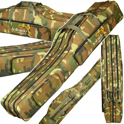 Produktbild von Rutenfutteral 3 Fächer 160 cm Hokkaido mit Drahtverstärkung