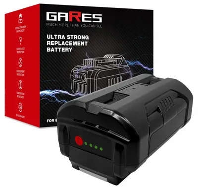 Obrázek produktu pro Gares Náhradní baterie pro Ryobi / | 36V 3Ah  | Vysoce výkonná baterie pro robotický vysavač | Kompatibilní s Ryobi / | Prémiová kvalita