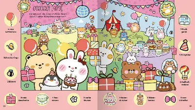 Produktbild von Cupcakes | Kawaii - Mal-und Rätselbuch