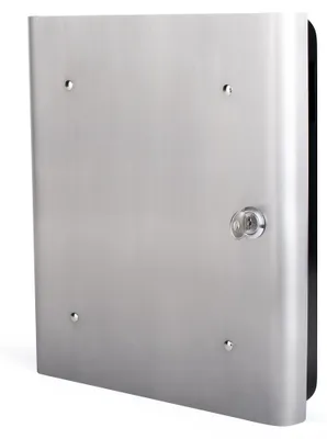 Schlüsselkasten mit Designfront für 54 Schlüssel, 25x7x30 cm