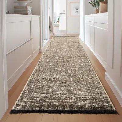 Obrázek produktu pro Homebyhome Bavln?ný Koberec Chenille Pratelný Boho Styl Protiskluzový M?kký Koberec do Obývacího Pokoje a Ložnice, Velikost: 80x250 cm