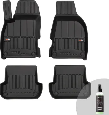 Produktbild von FROGUM ProLine 3D Gummimatten Exklusiven Auto Fußmatten Autofussmatten für Audi A4 B6 2000-2006