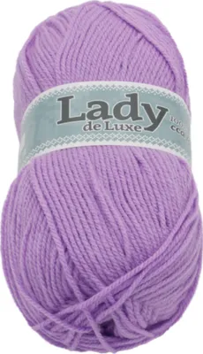 Image de Fil LADY de Luxe - 100g / 238 m - Violet