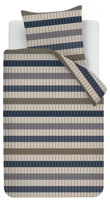 Produktbild von Beddinghouse Bettwäsche-Set Bo Blue Größe 200x200+2x80x80