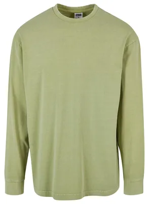 Imagen del producto de Urban Classics - Camiseta de manga larga para hombre, modelo TN1292 (talla L), color gris verdoso