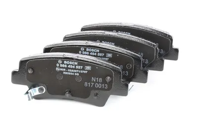 Produktbild von BOSCH Bremsbeläge Satz Hinten für HYUNDAI Tucson (TL, TLE) 0 986 494 557