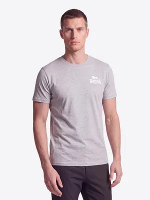 Immagine prodotto di T-shirt slim fit da uomo ELMDON Marl Grey 3XL Lonsdale