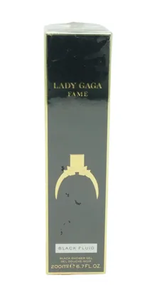 Immagine prodotto di Lady Gaga Fame, gel doccia fluido nero, 200 ml