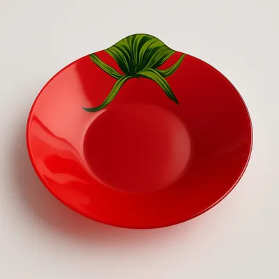 Produktbild von Schale Glas Aria Fresh Tomatenschale 20,5 x 22 x H 4 cm Rot 1 Stück