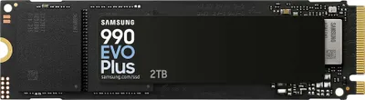Zdjęcie produktu dla Samsung SSD | 990 EVO Plus | 2000 GB | Format dysku SSD M.2 2280 | Interfejs dysku półprzewodnikowego NVMe | Prędkość odczytu 7250 MB/s | Prędkość zapisu 6300 MB/s