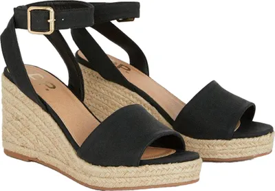 Image de Dorothy Perkins - Sandales à talon compensé pour femme "Rebekah" DP2532 (36 UE) (Noir)