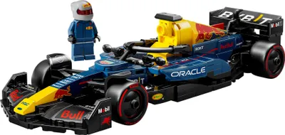 Produktbild von LEGO Speed Champions Oracle Red Bull Racing RB20 F1 Rennauto - Modell für Erwachsene mit Formel 1 Minifigur zum Sammeln - Ausstellungsstück und Geschenk für Fans von Motorsport & Rennwagen 77243