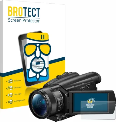 Produktbild von BROTECT Entspiegelungs Schutzglas für Sony FDR-AX700 Schutzfolie Panzer Folie Glas Display Schutz matt