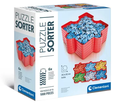 Produktbild von Clementoni 37040, Puzzle-Sortiertablett, Rot