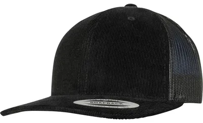 Immagine prodotto di Cappellino Flexfit By Yupoong Cord Retro Trucker LT114 (taglia unica) (nero)