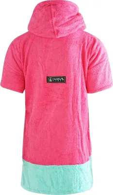 Produktbild von Wave Hawaii Baumwolle Velours Poncho Pink Wave, XS WH4078