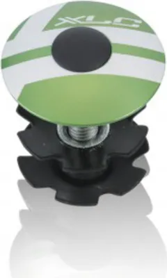 Produktbild von XLC AP-S01 A-Head Plug 1.1/8', Alu, lime green