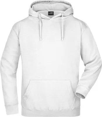 Produktbild von Hooded Sweat Klassisches Kapuzensweat white, Gr. M