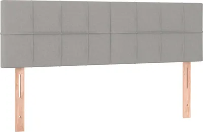 Immagine prodotto di Testiera Grigio Chiaro 144x5x78/88 cm in Tessuto