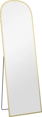 Immagine prodotto di Specchio a figura intera, oro, 50 x 161,5 cm, cornice in alluminio