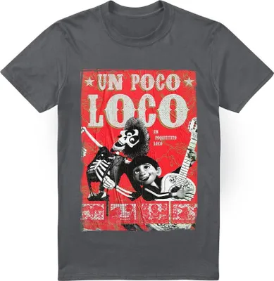 Obrázok produktu pre Coco - Pánske tričko "Un Poco Loco" TV3980 (XXL) (charcoal)