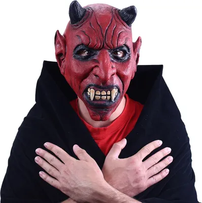 Obrázek produktu pro ďábelská maska s ušima pro dospělé