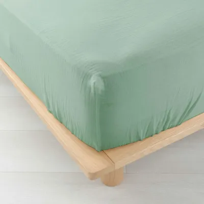 Obrázek produktu pro Mušelínové prostěradlo s gumičkou ANGELIA, 160 x 200 cm